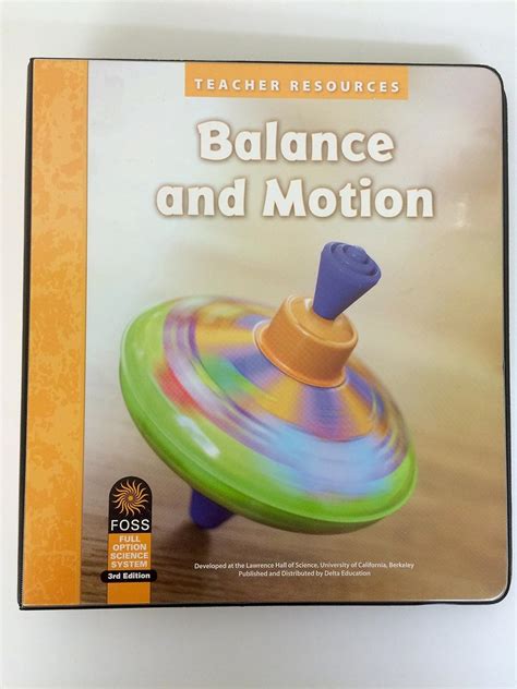Foss kit balance and motion teachers guide. - Stihl br 550 parts manual fuel lines.