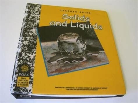 Foss solids and liquids teacher guide. - Iveco stralis wiring electrical diagram manual.