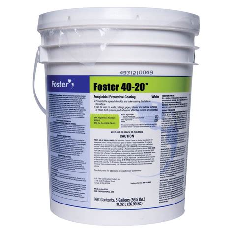 Foster 40 20 Fungicidal Protective Coating - Mold Resistant - 5g