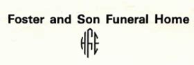 Foster and son funeral home obituaries. .  ...