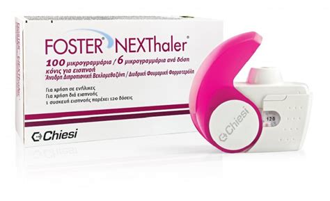 Foster nexthaler 100 6 mcg kuru toz inhaler