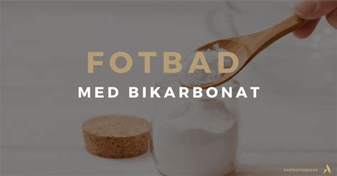 Fotbad bikarbonat