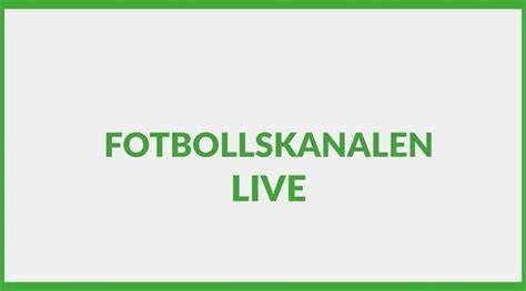 Fotbollskanalen live