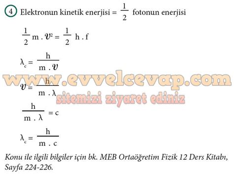 Fotonların belirli bir dalga boyu vardır.