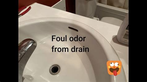 Foul smell coming from around bathtub tap, but it