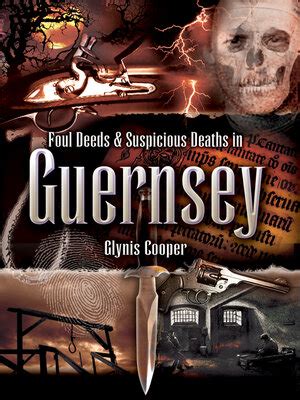 Download Foul Deeds  Suspicious Deaths In Guernsey By Glynis Cooper