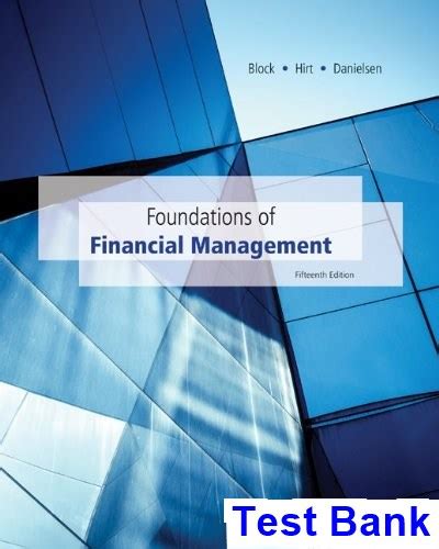 Foundation of financial management 15th edition. - Farce en france de 1450 à 1550.