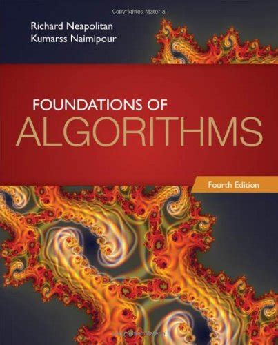 Foundations of algorithms richard neapolitan solution manual. - Lg plasma tv rt 42px10 h service manual download.