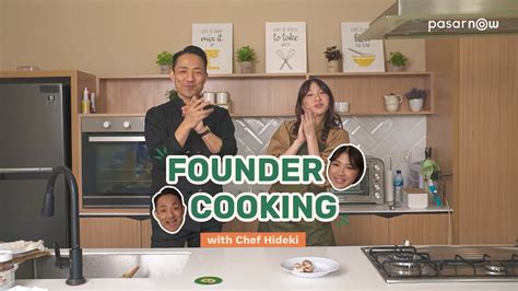 Founder Cooking Gyoza Battle With Chef Hideki - YouTube