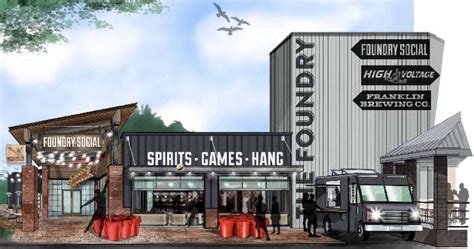 Foundry social. Once completed, Foundry Social, Franklin Brewing and High Voltage will occupy about 40% of The Foundry, which is a few blocks northwest of Medina's square. “The Foundry made a difference for the ... 