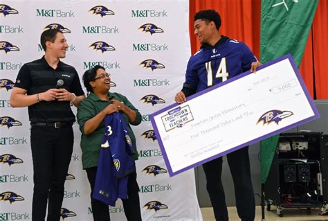 Fountain Green Elementary School teacher wins $5,000 Ravens grant for school
