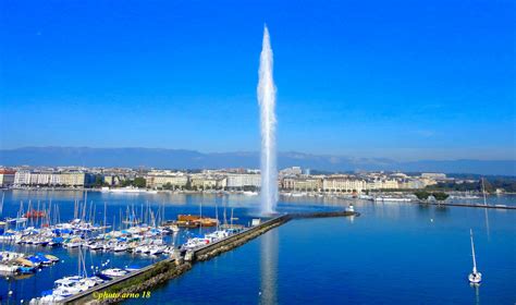 Spectacular and Nice! The Jet d'Eau, meaning 'wat