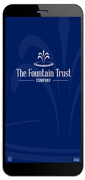 Fountain trust online banking. Business Online Banking Username. ... All of The Fountain Trust Company’s drive-ups will remain open during normal business hours and offer full service. March 19, 2020. Like so many of you, we have spent the last several days and weeks learning about the coronavirus (COVID-19) and the potential impact on our communities. The health, safety ... 