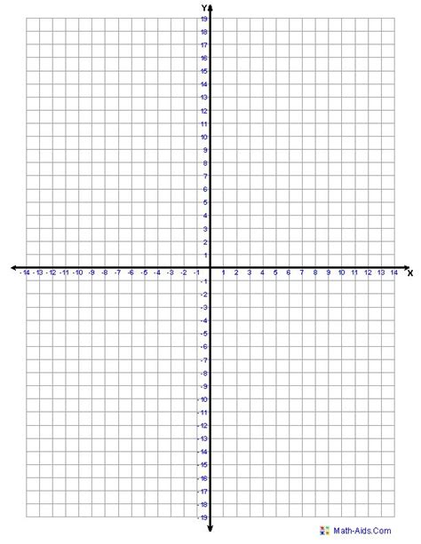 Four Quadrant Graph Paper One graph per page. Math Geometry Pinterest Paper and Graph paper