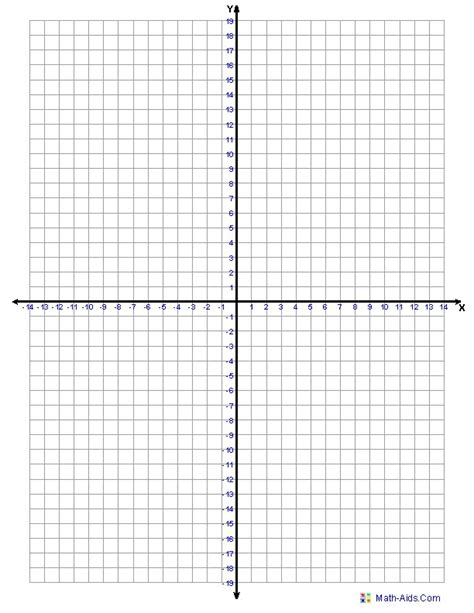 Four Quadrant Graph Paper One graph per page. Pinterest Paper and Graph paper