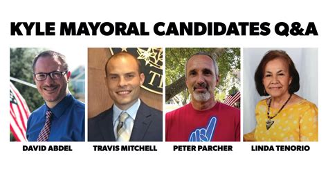Four candidates contend for Kyle mayor
