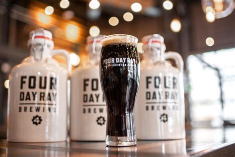 Four day ray brewing. At Four Day Ray Brewing, we believe that while beer and food are what we make, community is what we create. That's why we strive to make an impact by giving back to our community! Join us for "Tapped for a Cause" every Tuesday from 4:00pm - 9:00pm. 