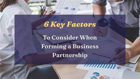 Four factors to consider when forming partnerships