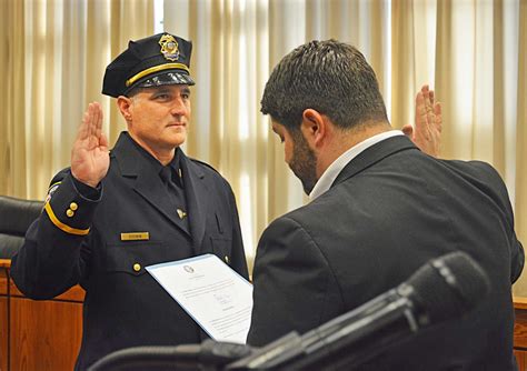 Four police officers officially promoted during …