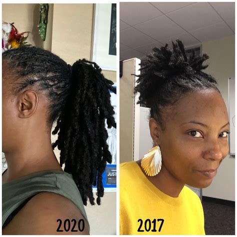 I started my locs with two strand twists and did retwists monthly. How often you retwist depends on the look you want. Mine were started with two strand twists. I got a retwist at four weeks, a second retwist at eight weeks, and got them interlocked at 12 weeks. I did a couple of retwists over that next year myself and haven't retwisted in .... 