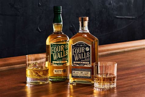 Four walls whiskey. Designed with bartenders in mind, Four Walls offers a smooth profile suitable for sipping neat, yet it maintains the robust character needed to shine in cocktails, showcasing a harmonious fusion of Irish and American whiskey traditions. 2-3 Day Delivery: £4.90 or FREE on Orders Over £90 *. Express/Select a Day Delivery: £6.90*. 