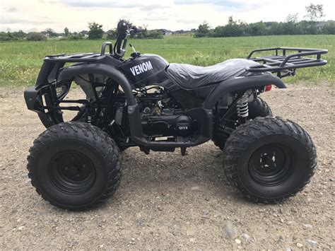 What is a Street Legal? Four Wheelers range in size from 250cc on up to 700cc. These Recreational, Utility or Sport ATVs are lightweight and come with lots of suspension to handle jumps, bumps and turns. These quads can also be highly modified and enhanced with accessories to alter their style and performance.