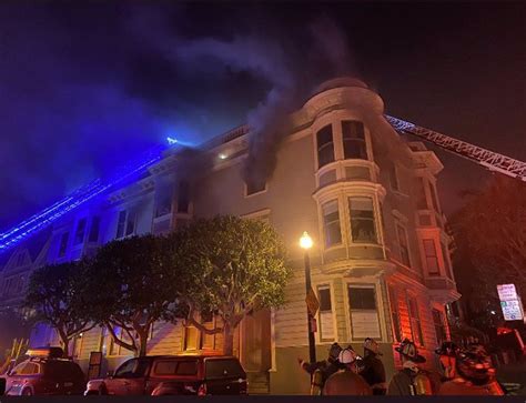 Four-alarm Hayes Valley fire damages building, displaces 8 people