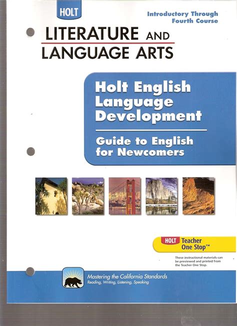 Fourth Course Holt Literature Language Handbook Answers
