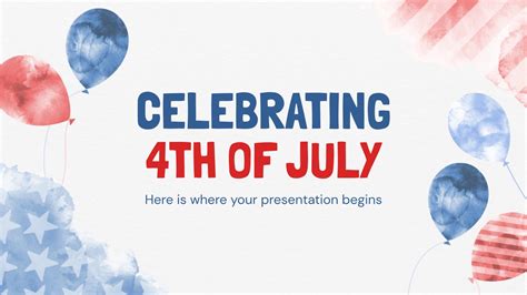 Fourth Of July Powerpoint Template