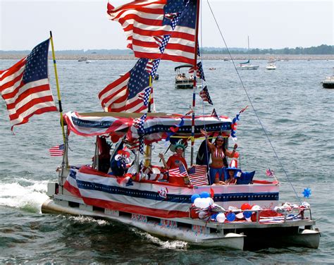 Fourth of july boat decorations. What was once a family picnic with fireworks is now a potential stage for politically-charged clashes. US president Donald Trump’s “Salute to America” Fourth of July celebration wi... 
