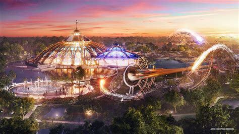 Fourth watch theme park. &rdquo; Projected usage envisioned 10 million people traveling t...