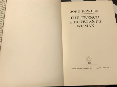 Fowless the french lieutenants woman readers guides. - Kronika wydarzeń artystycznych, kulturalnych, towarzyskich i innych.