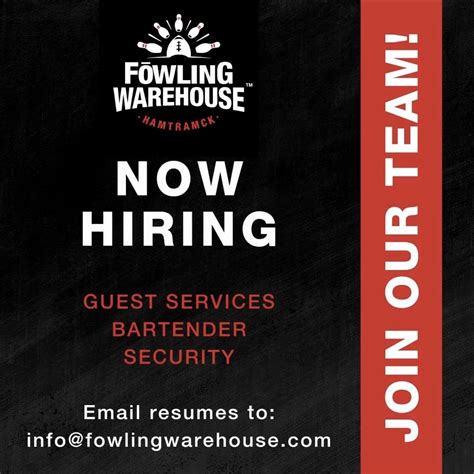 Fowling warehouse hamtramck. Feb 11, 2016 · Fowling Warehouse: Fowling: More fun than you can handle! - See 59 traveler reviews, 42 candid photos, and great deals for Hamtramck, MI, at Tripadvisor. 
