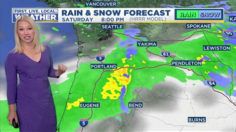 Fox 12 oregon weather. Feb 25, 2024 · Here is the First Alert FOX 12 weather forecast for the morning of Sunday, Feb. 25, 2024. ... Watch Live: FOX 12 Oregon. Submit Photos & Video. Sports. Advertise With Us. Good Day Oregon. 