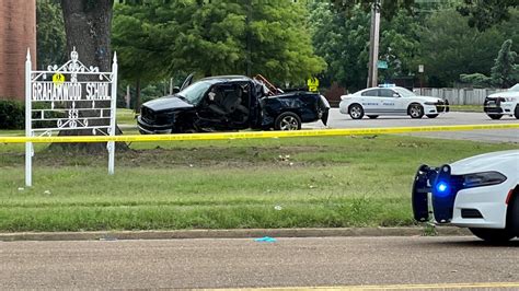 According to the Memphis Police Department (MPD), the two-vehicle crash happened about 2 a.m. Wednesday at American Way and Getwell Road in Parkway Village. Police said that officer, driving a ...