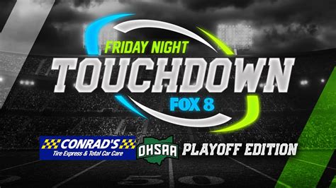 Fox 8 news friday night touchdown. The latest videos from Fox 8 Cleveland WJW. Cleveland's source for news, weather, Browns, Guardians, and Cavs ... Cleveland 71° WATCH NOW Fox 8 News ... Friday Night Touchdown; The Big Game; 