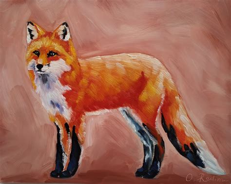 Fox Artwork - Etsy