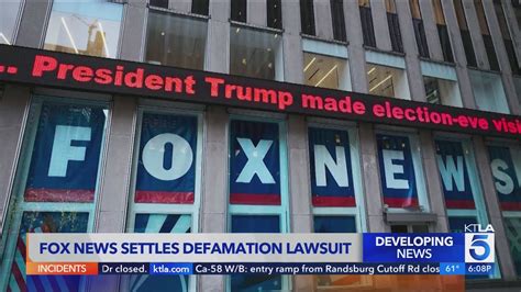 Fox News and Dominion reach last-minute $787 million settlement