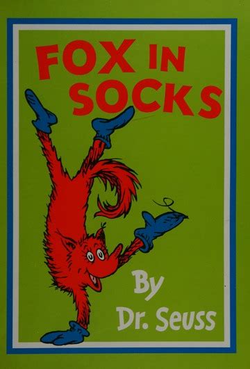 Fox in socks : Seuss, Dr : Free Download, Borrow, and …