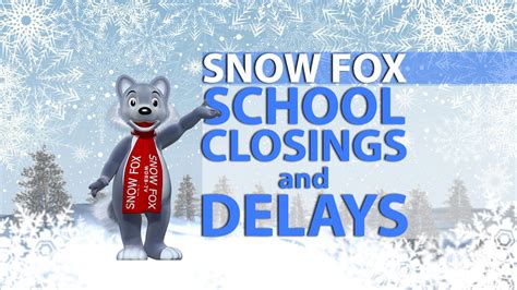 Fox school closings. Closings and Delays. Updated: Apr 30, 2024 / 10:14 PM EDT Jump To: A–Z. 123 A ... Michelle Obama surprises high school students in … Education | 1 hour ago. 