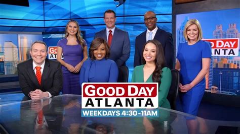 May 7, 2024 10:25am EDT. FOX 5's Good Day Atlanta team brings you the latest news, weather, traffic, sports, entertainment and more. Be sure to wake up with …. 