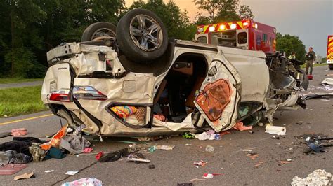 It happened at approximately 9:24 a.m. Police say a driver lost control of their vehicle and rear-ended a truck. The occupants of the vehicle had to be extricated. The occupants of the vehicle, an ...