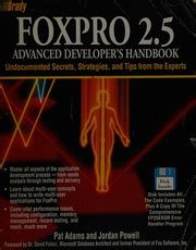 Foxpro windows advanced multi user developers handbook by pat adams. - Single variable calculus stewart study guide.