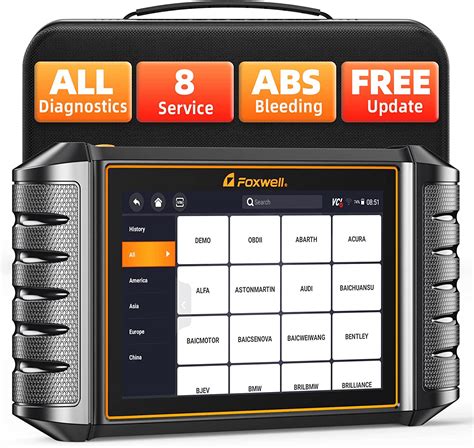 Foxwell NT726 All-System Diagnostic Scanner with 8 Special …