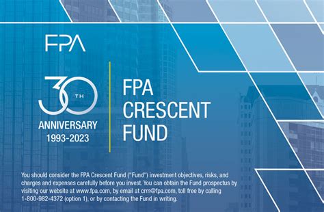 FPA CRESCENT FUND LETTER TO SHAREHOLDERS Dear Shareholder: Performance Overview The FPA Crescent Fund — Institutional Class (“Fund” or “Crescent”) gained 8.42% in Q4, reducing the trailing twelve month decline to 9.20%. 1 The Fund captured just 50.4% of the average of the S&P 500 and MSCI. 