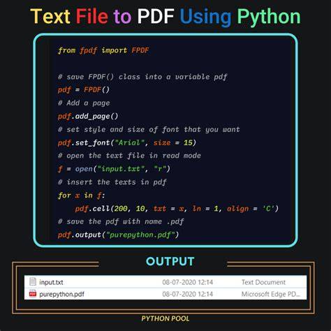 Fpdf python github. Simple PDF generation for Python.  Simple PDF generat...