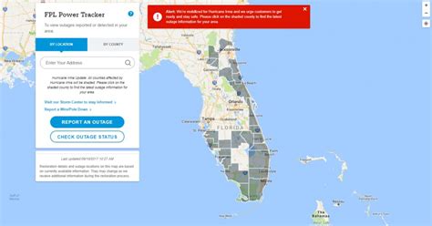 Across the state of Florida, 95,355 FPL customers have power outages and 155,940 have been restored. ... 1970 Main St. Third Floor Sarasota, FL 34236 ....