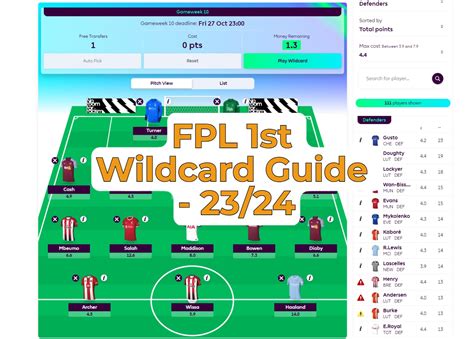 Fpl wildcard deadline. .  The second wildcard is available from that point unti...