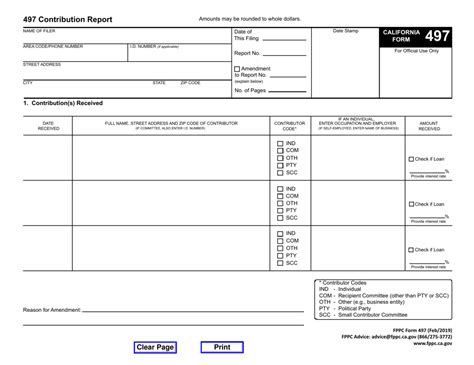 Fppc Form 497