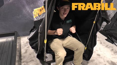 Frabill Recon Portable Ice Shelter Review - YouTube